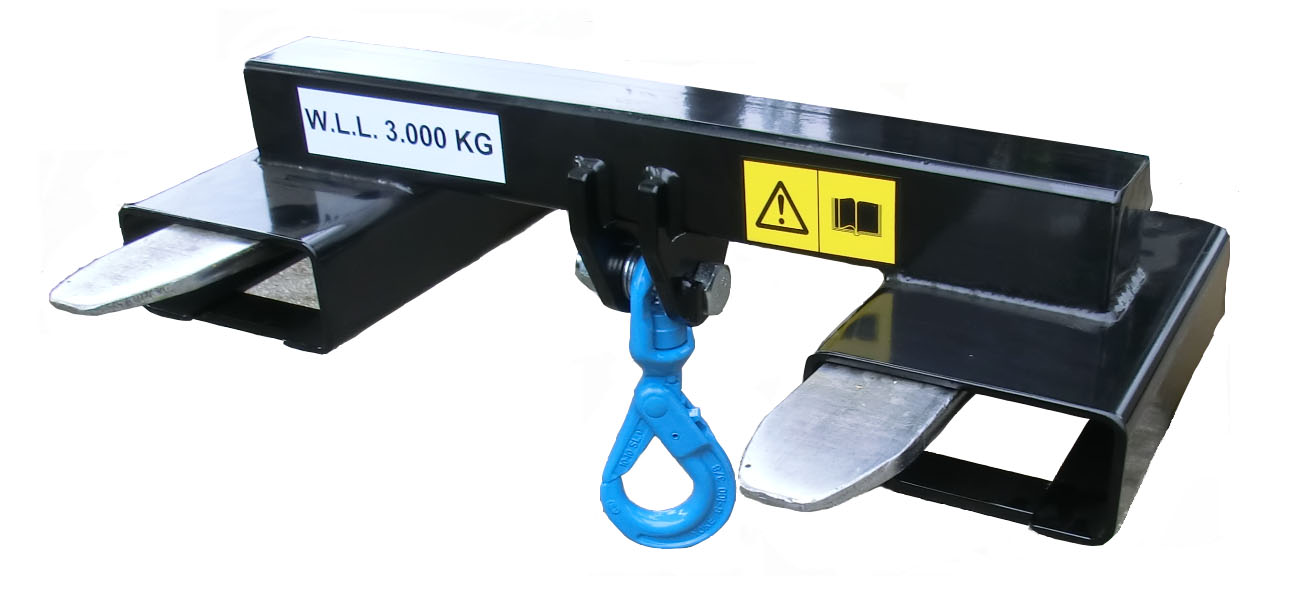 Lifting beam, tool for block clamp Europeblock Europeblock